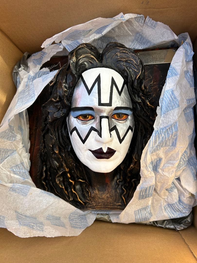 KISS キッスWALL SCULPTURE 直筆サイン入り　壁掛　4つセット