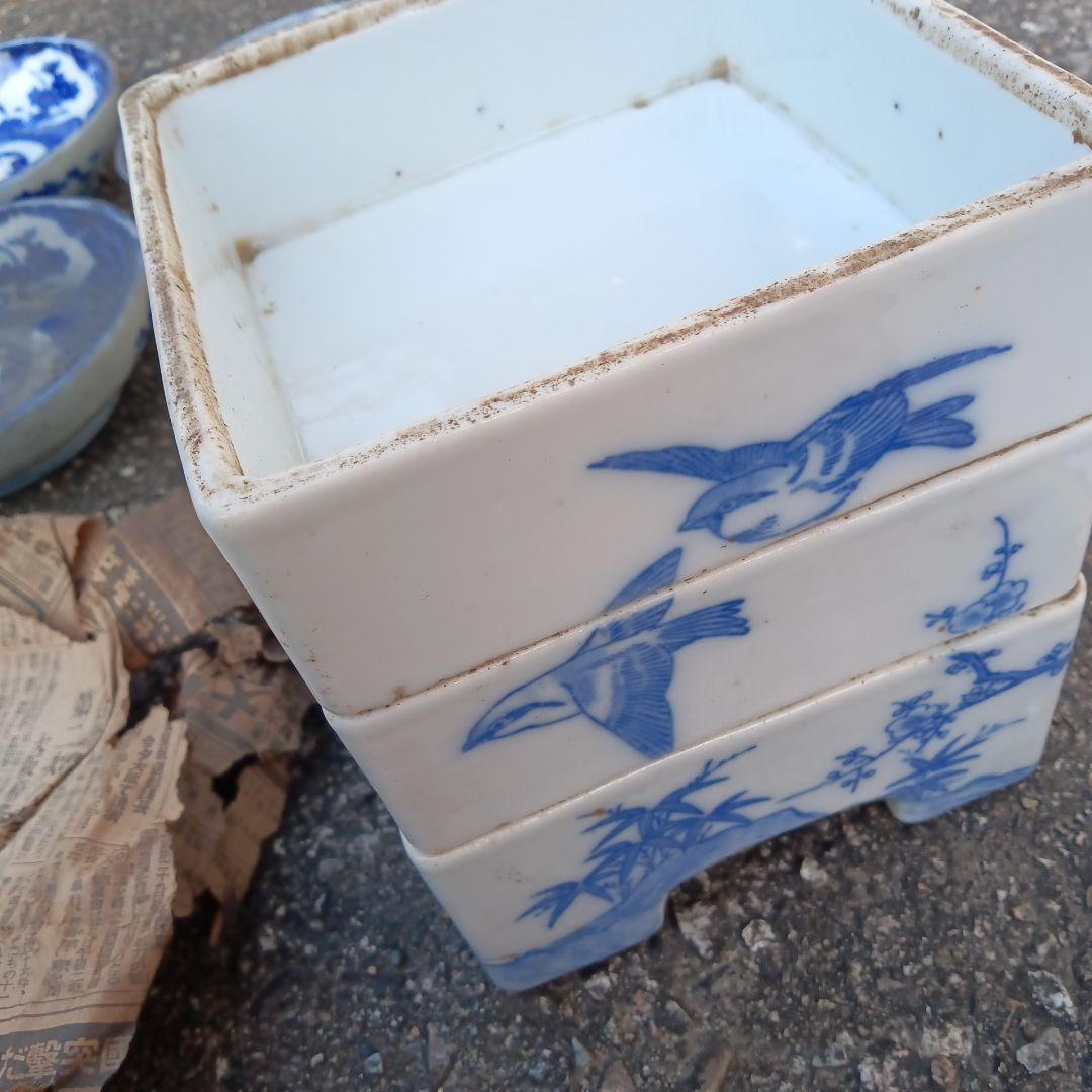 重箱セット　染付