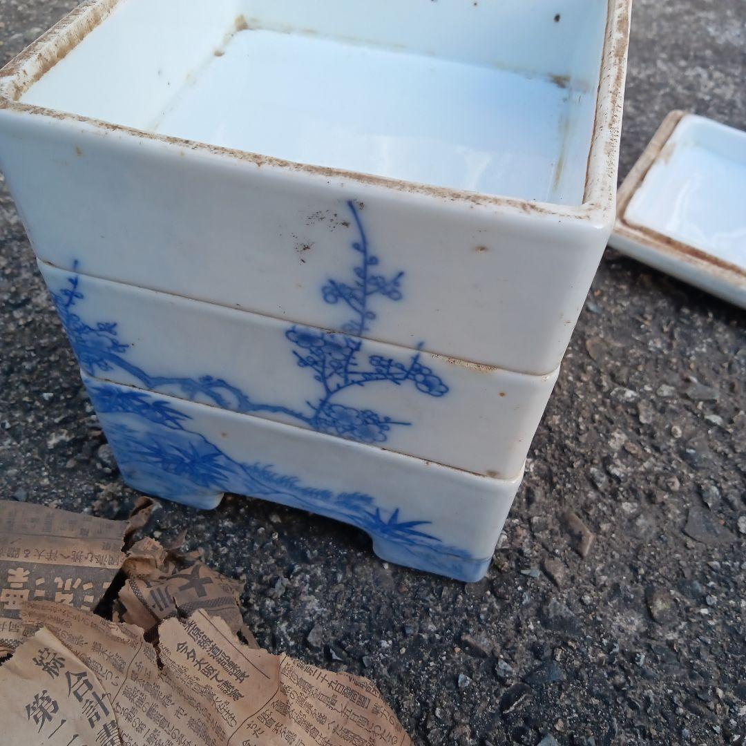 重箱セット　染付