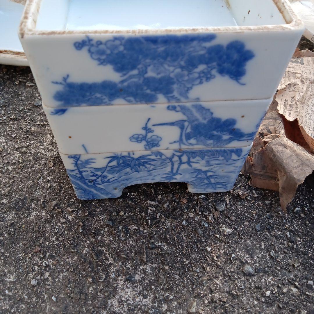 重箱セット　染付