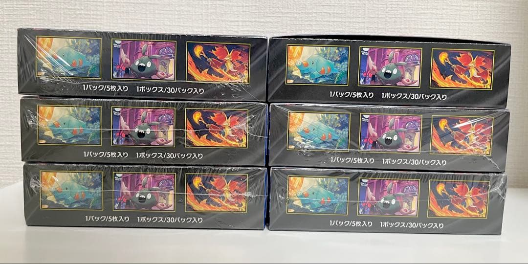 ポケカ　ニンジャスピナー　6BOX シュリンク付き ぺりぺり付き