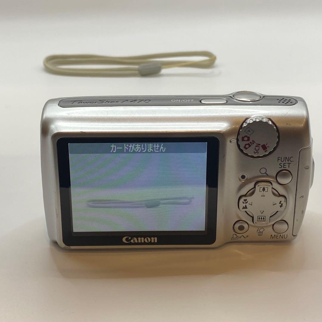 美品✨単三電池Canon PowerShot A470 コンパクトデジタルカメラ
