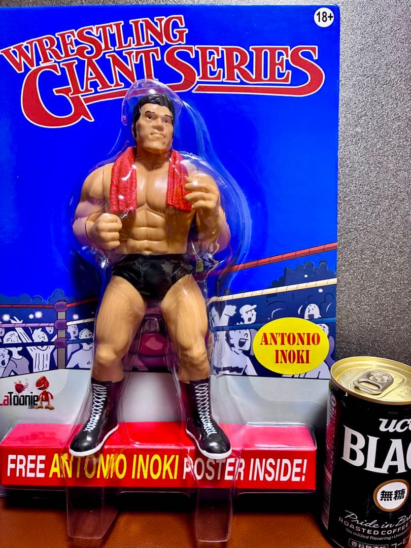 【限定品2体セット】　アントニオ猪木　レトロフィギュア　LJN プロレス