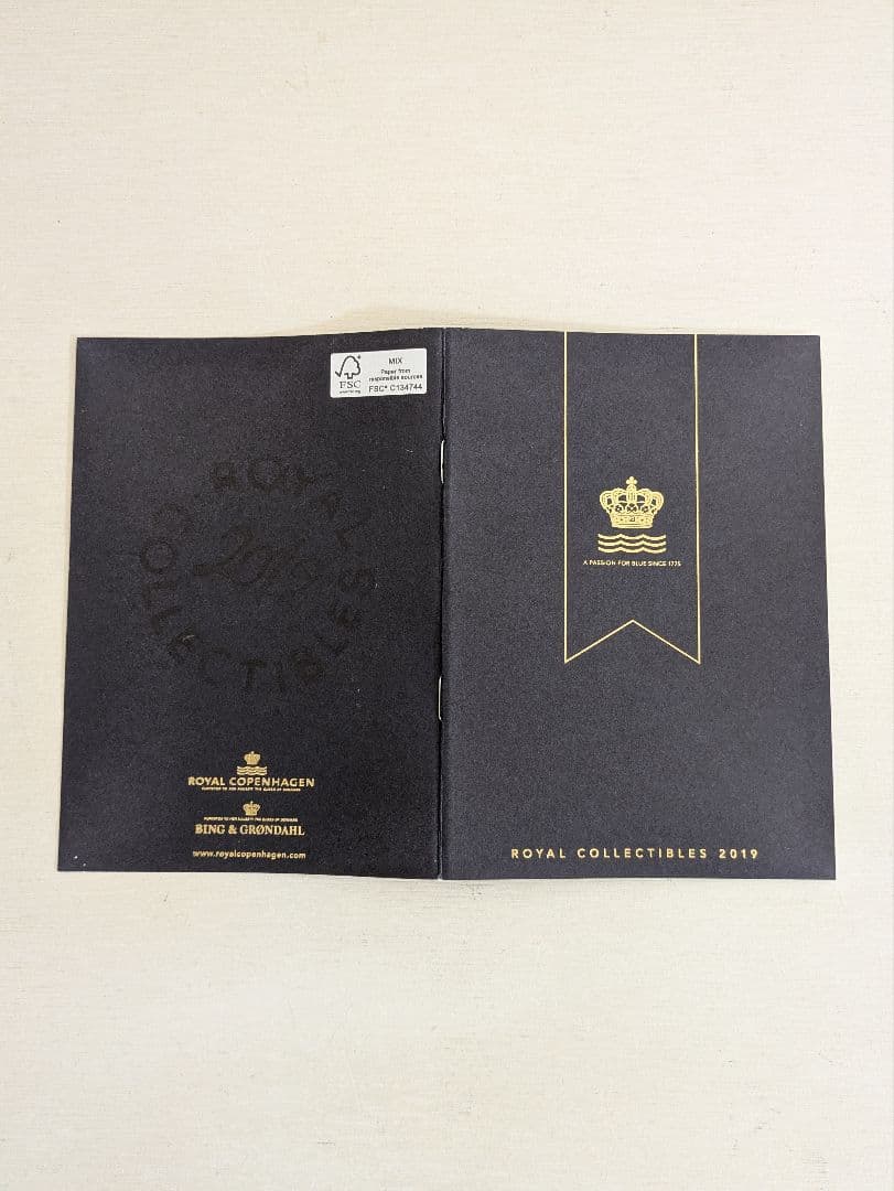 ロイヤルコペンハーゲン　2019年イヤープレート　馬と兎　証明書付き　未使用品