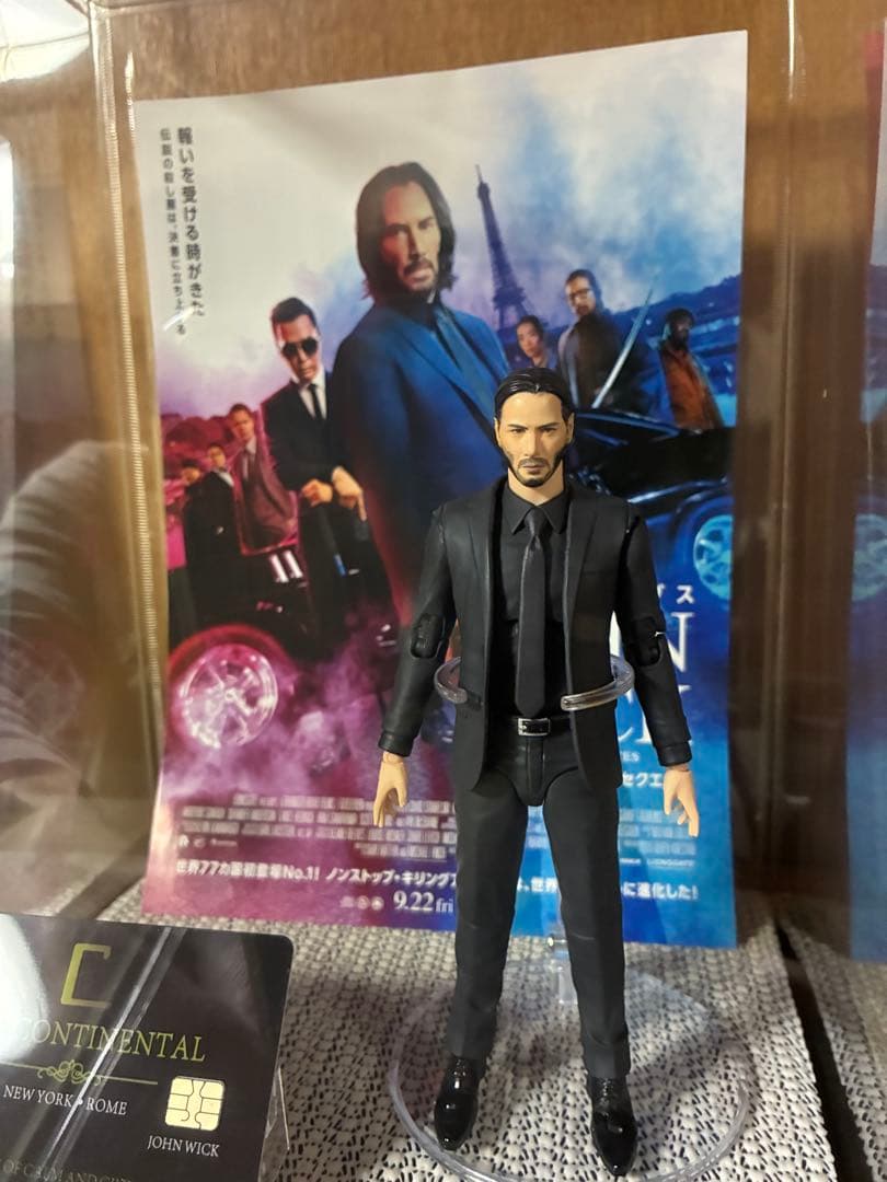 MAFEX No.070 JOHN WICK フィギュア　開封美品 オマケ付き。