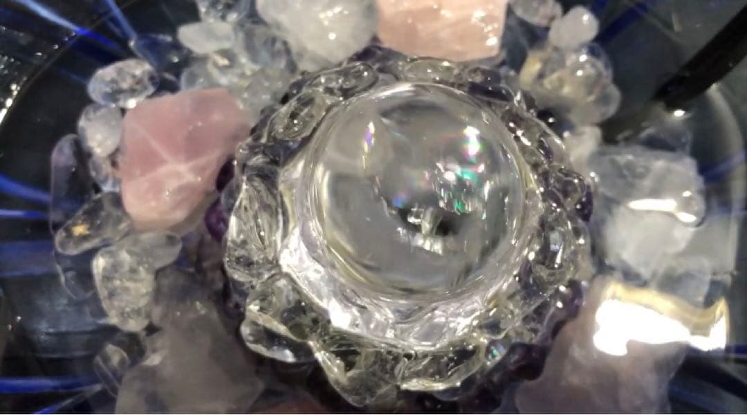 【開運！神秘の輝き✨】2玉回せるナチュラルストーンファウンテン