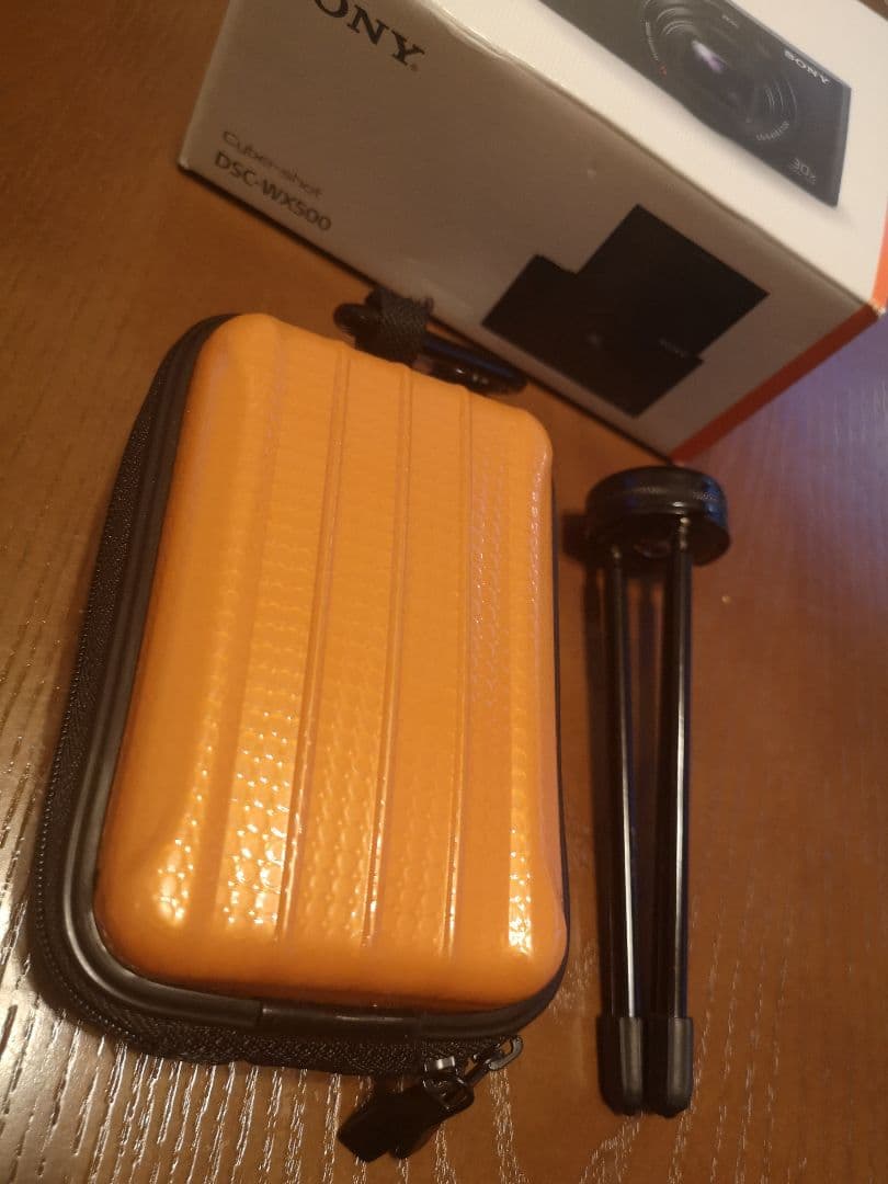 Sony cyber shot DSC-WX500 ケース&三脚付き