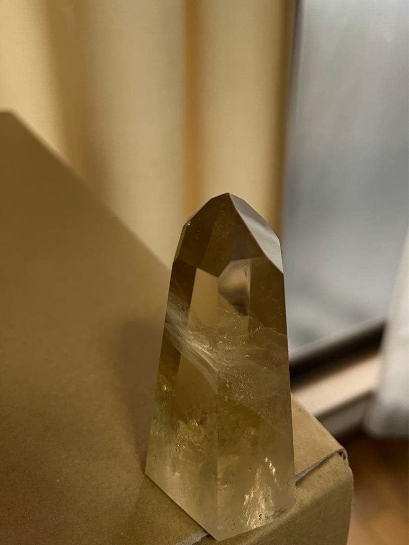 シトリンポイント(黄水晶)