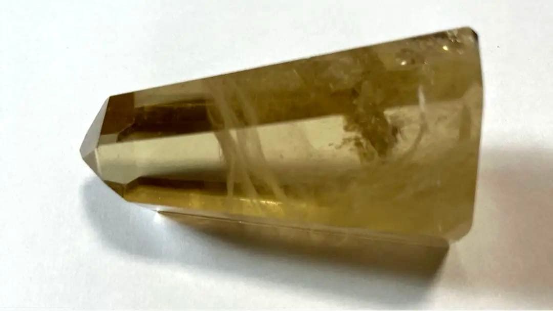 シトリンポイント(黄水晶)