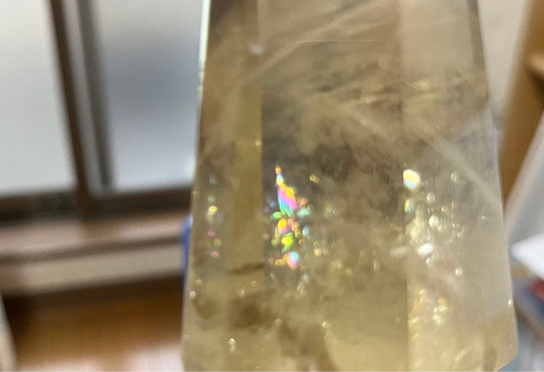 シトリンポイント(黄水晶)