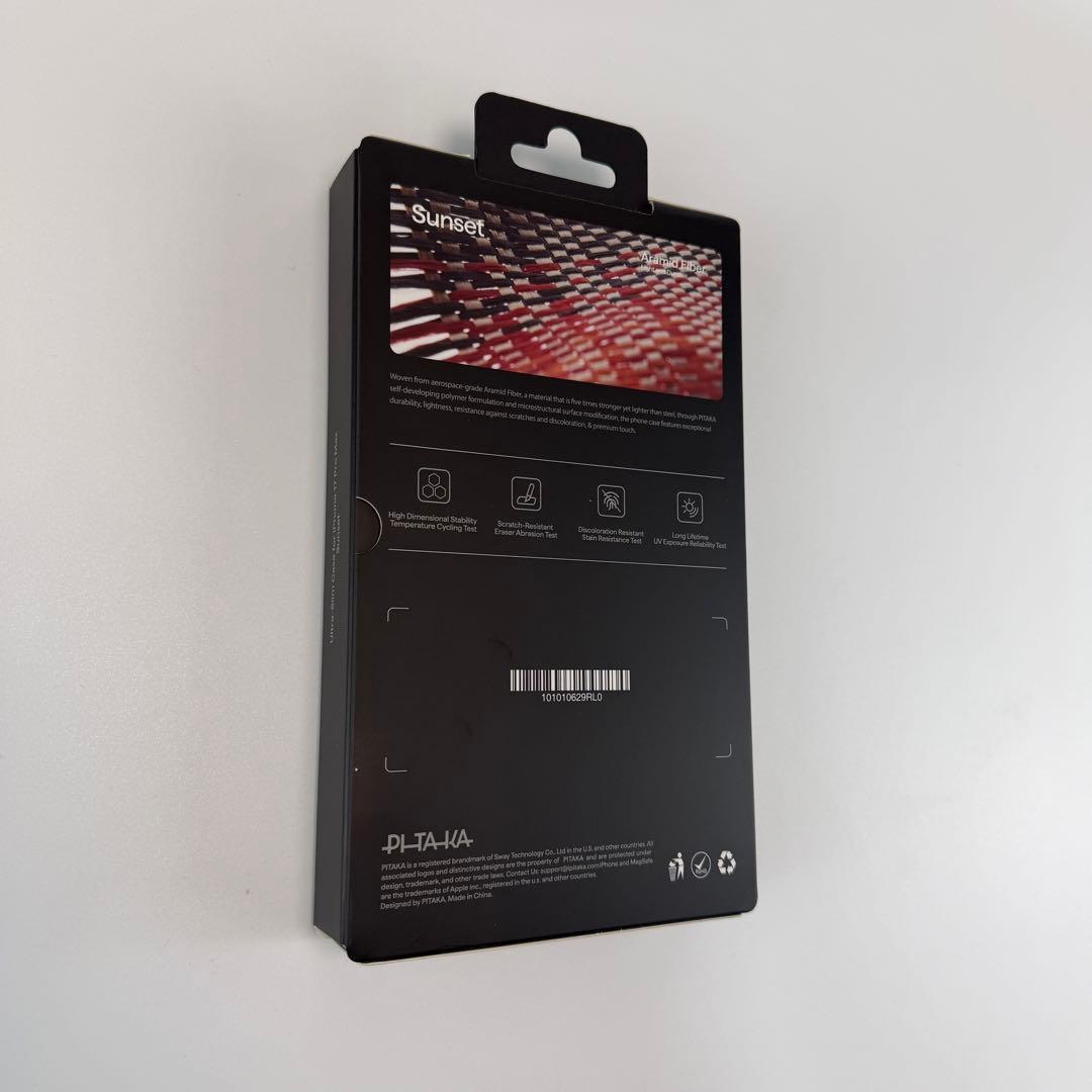 PITAKA iPhone 17 Pro Max対応ケース カラー:Sunset