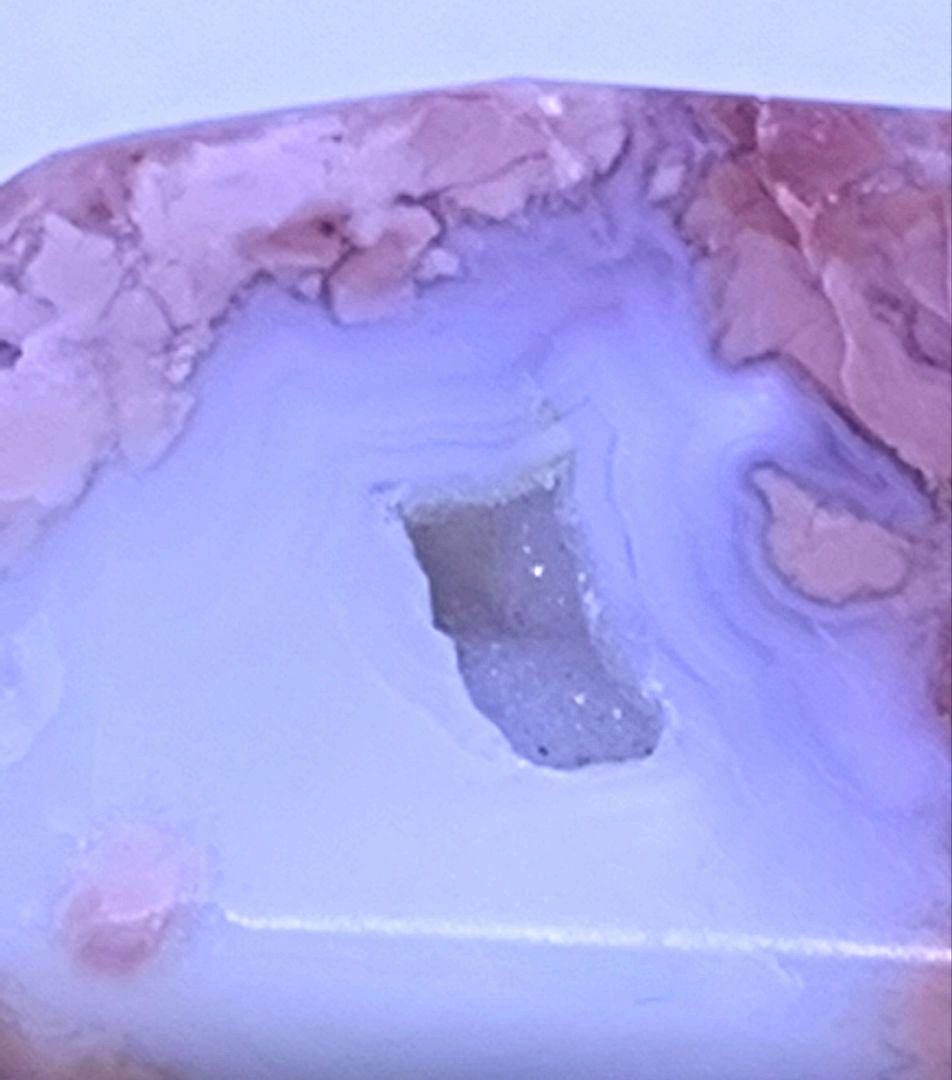 ピンク めのう　ひし形　タワー （四角柱）　お買い得 四点 セット　アゲート