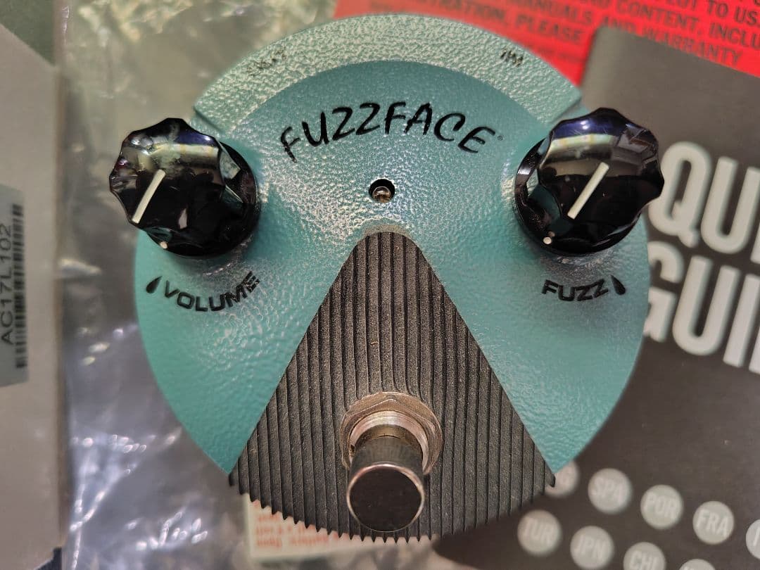 ギター Dunlop Jimi Hendrix Fuzz Face Mini