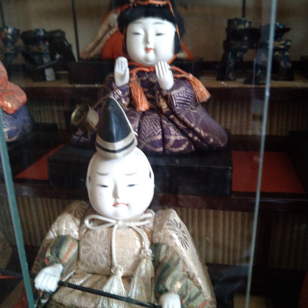 引取限定❗レトロ昭和　雛飾り　ひな祭り　桃の節句　民泊等飾り　日本人形　　三星堂
