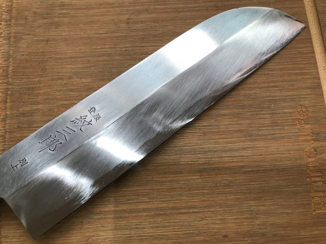 薄刃包丁 刃付け済み　197mm