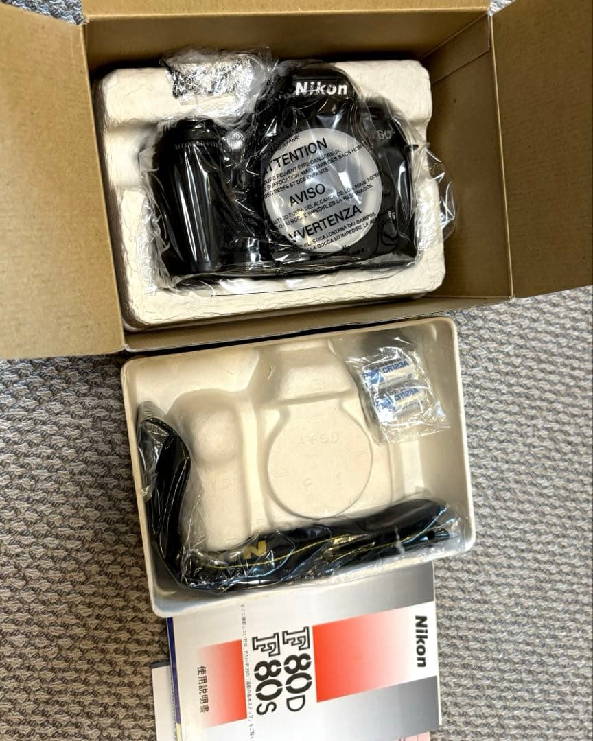 【新品◎未使用】Nikon F80D 一眼レフカメラ ⭐️ 付属品完備！
