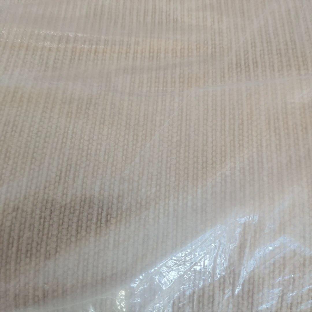 美品ラタン 籐 座椅子 クッション、ビニ−ル付き2脚セット