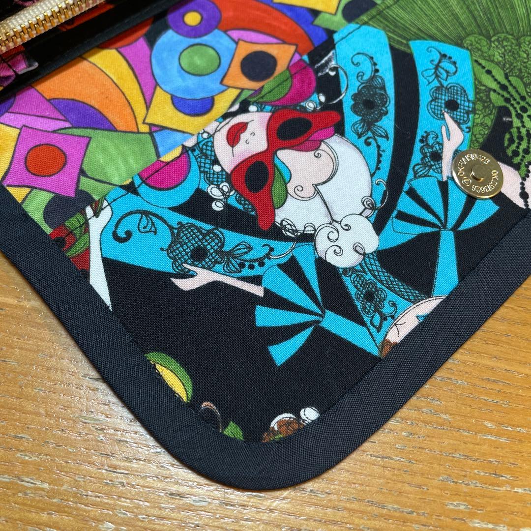 特価　長財布　やりくり財布　ハンドメイド　激レア生地