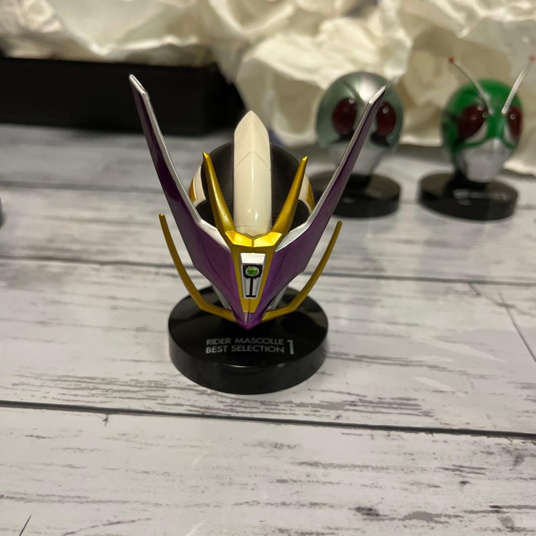 仮面ライダーマスクコレクション 全9体