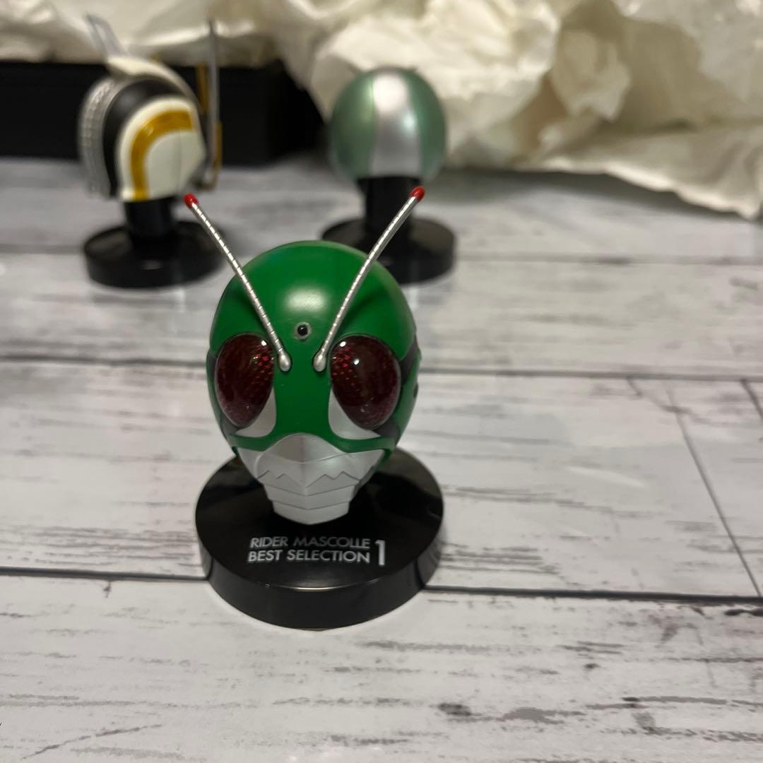 仮面ライダーマスクコレクション 全9体