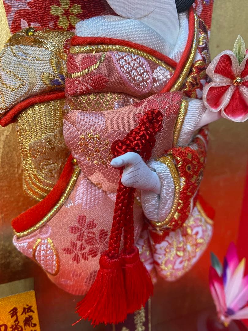 東京久月　羽子板壁掛けアクリルケース・コンパクト間口約１９×奥行約８×高約２６㎝