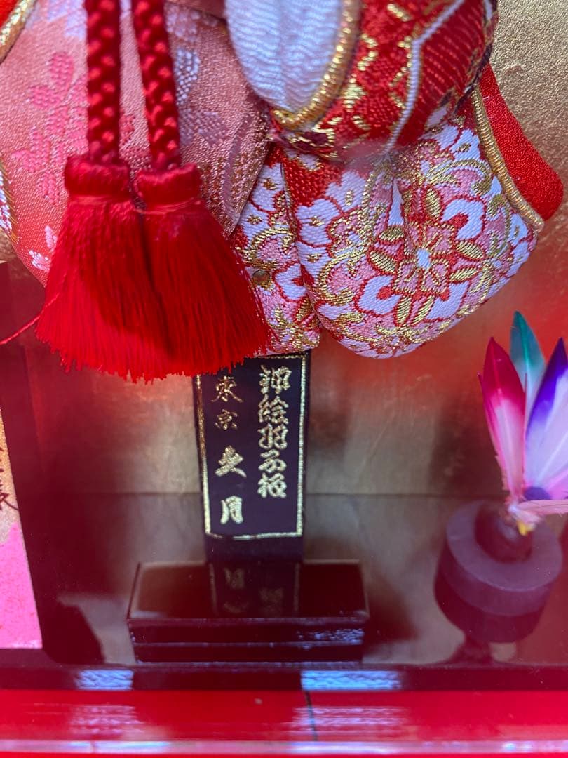 東京久月　羽子板壁掛けアクリルケース・コンパクト間口約１９×奥行約８×高約２６㎝