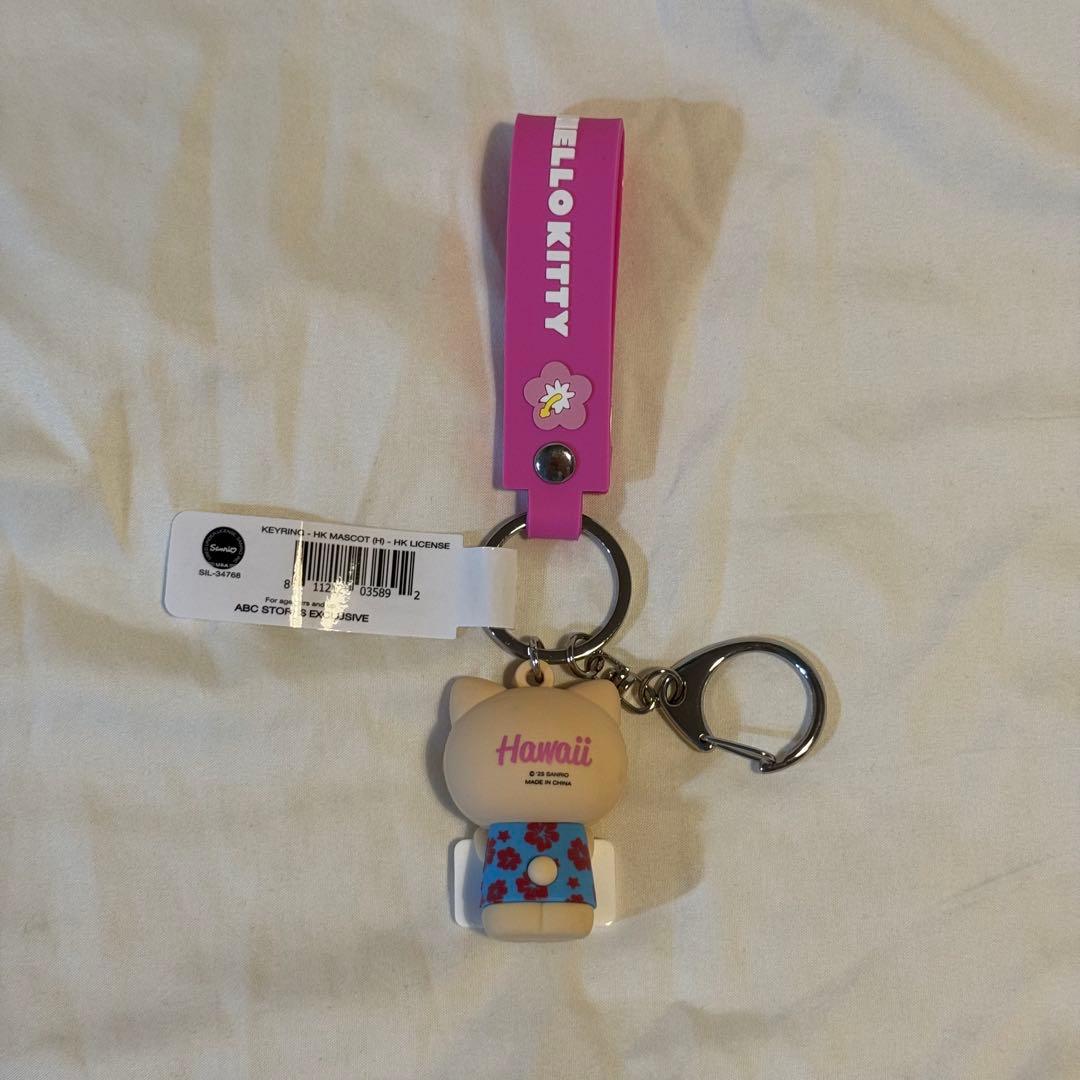 【新品】ハワイ限定 ハワイキティ 日焼けキティ キーホルダー サンリオストラップ
