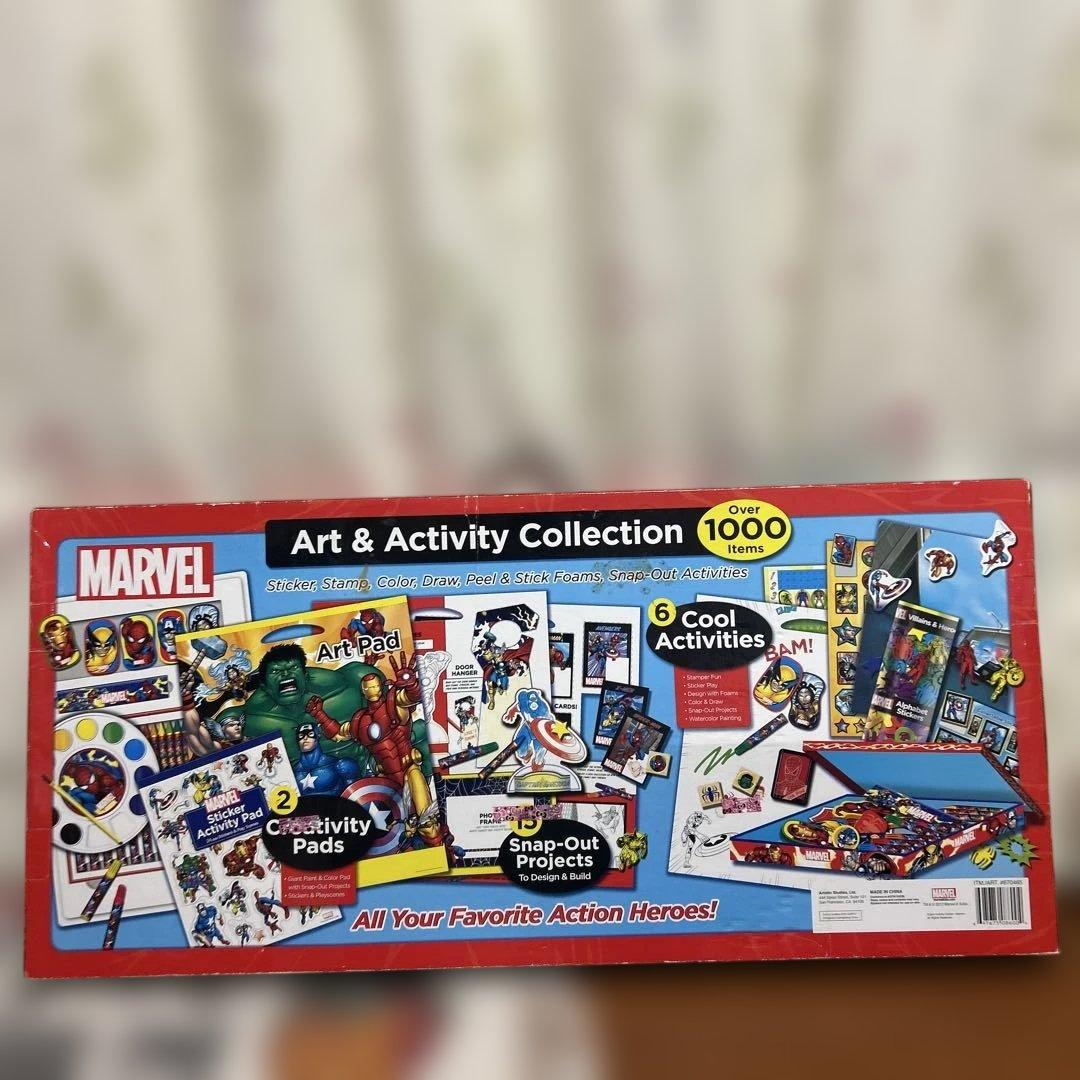 MARVEL Art & Activity Collection 文具セット