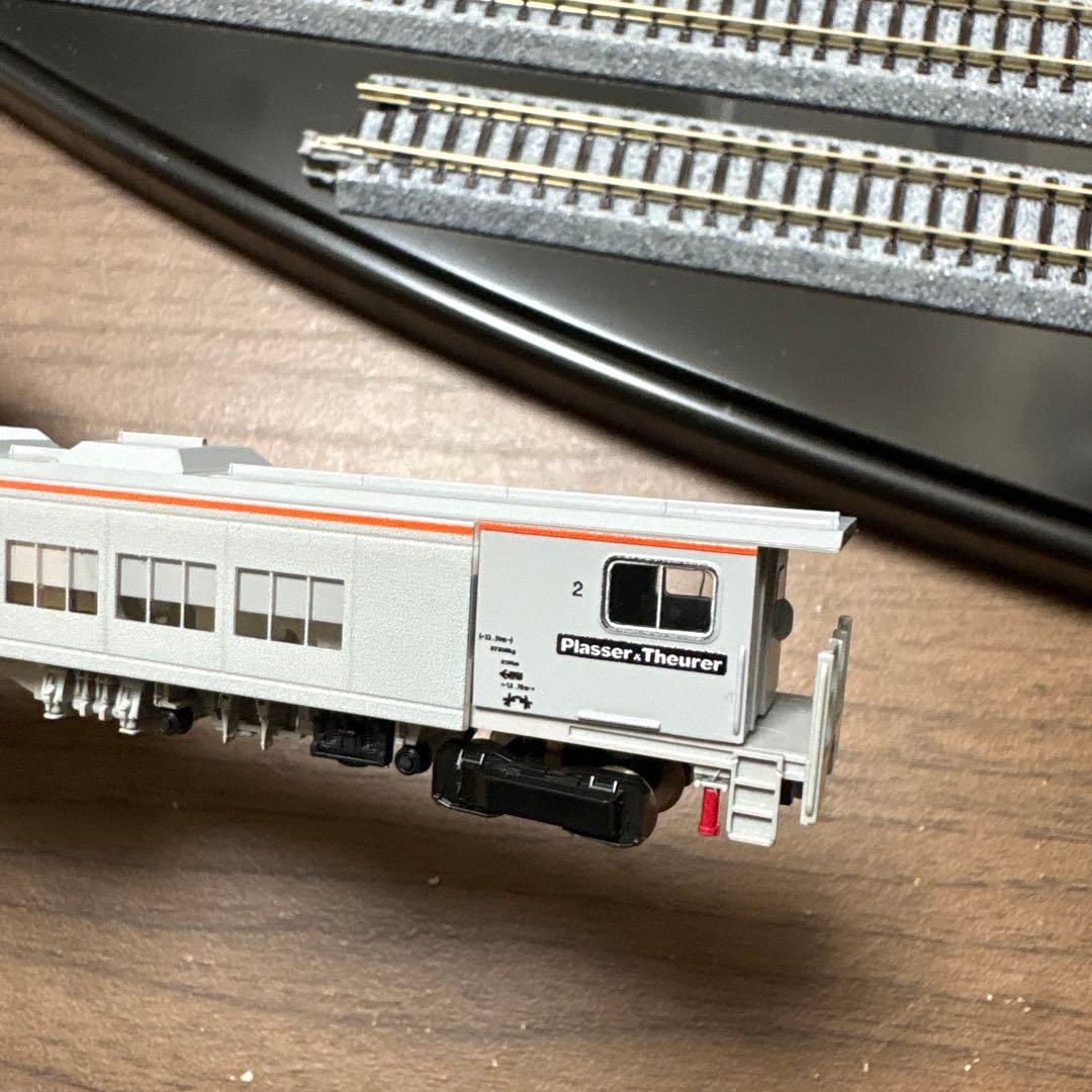 鉄道模型 非売品　作業用車両　緑とグレー