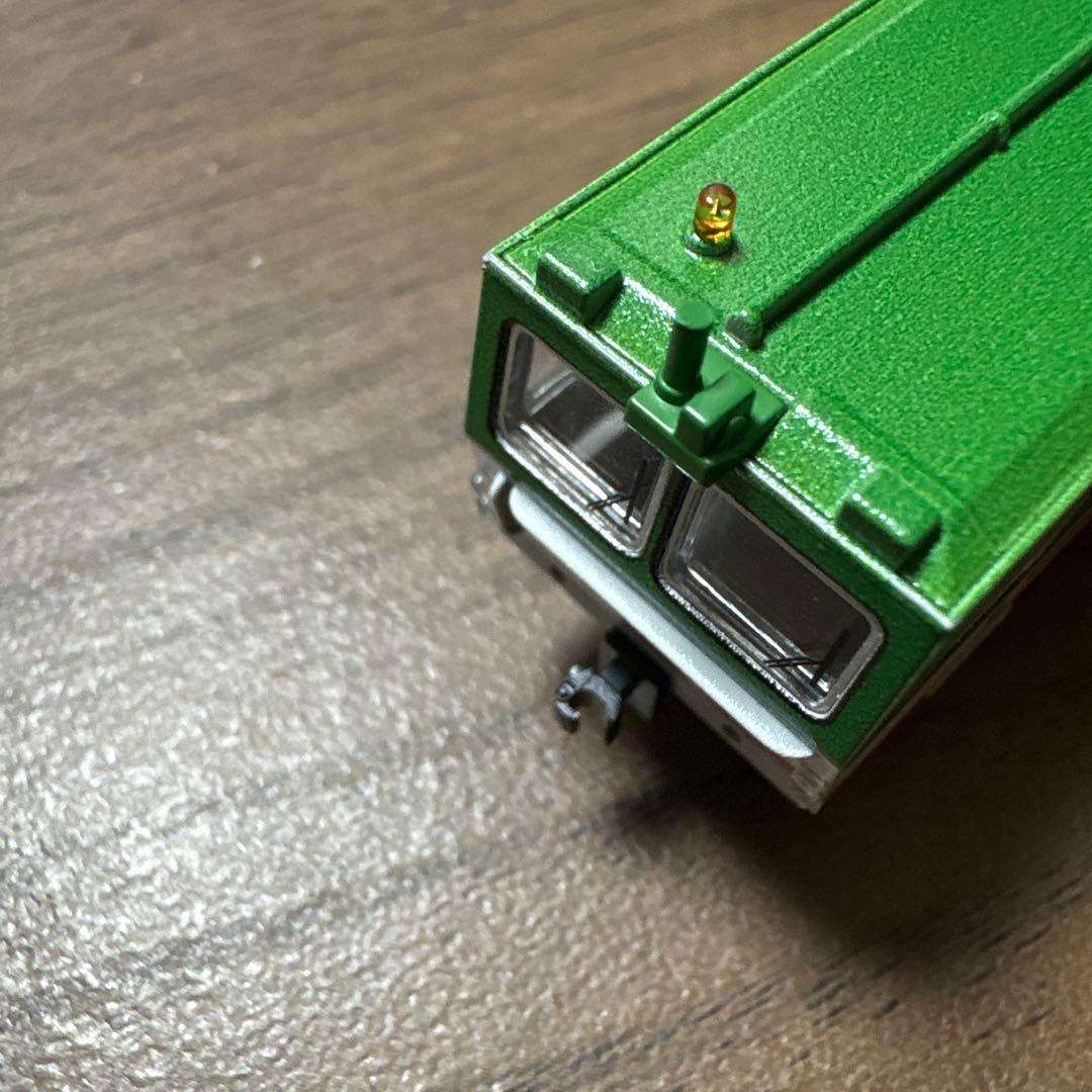 鉄道模型 非売品　作業用車両　緑とグレー