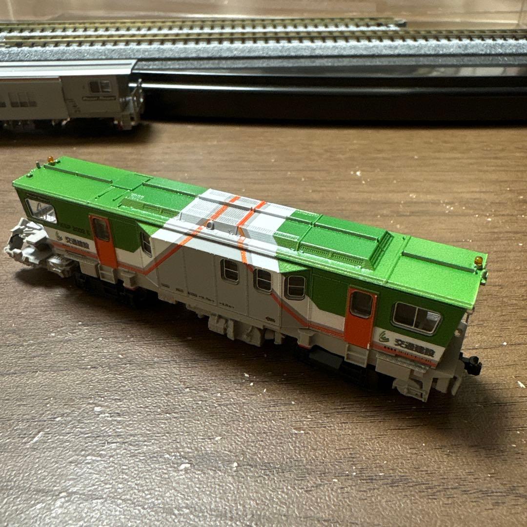 鉄道模型 非売品　作業用車両　緑とグレー
