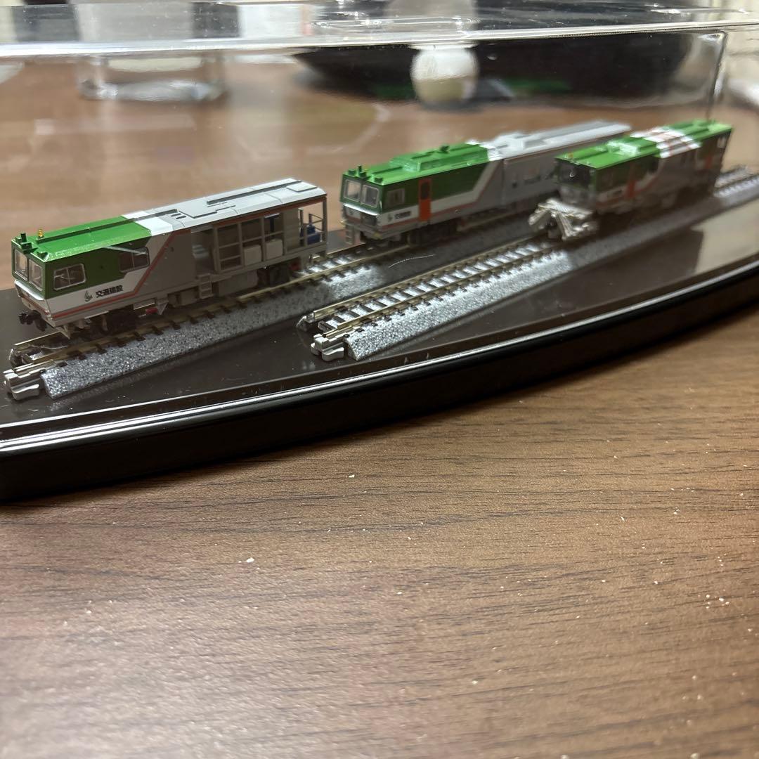 鉄道模型 非売品　作業用車両　緑とグレー