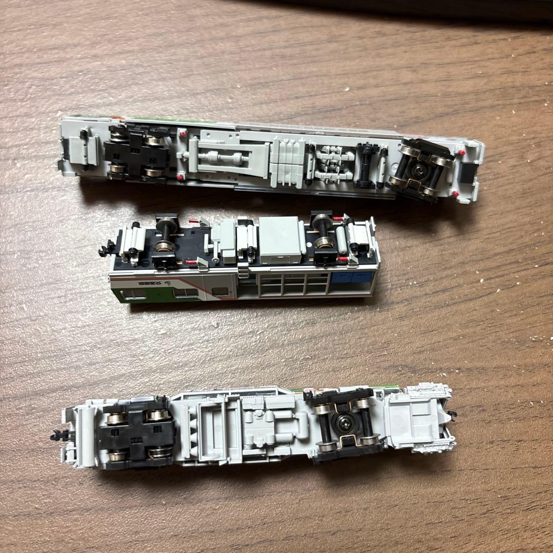 鉄道模型 非売品　作業用車両　緑とグレー