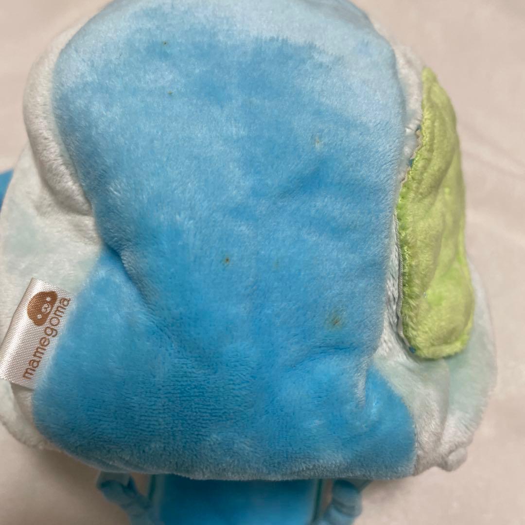 まめゴマ　おでかけぬいぐるみ　しろゴマ
