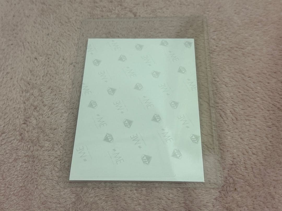 ≠ME ノイミー　永田詩央里 はんぶんこクリスマス　直筆　ヨリ