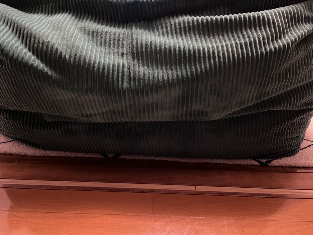 LOOSY 2人掛けビーズソファ グリーン