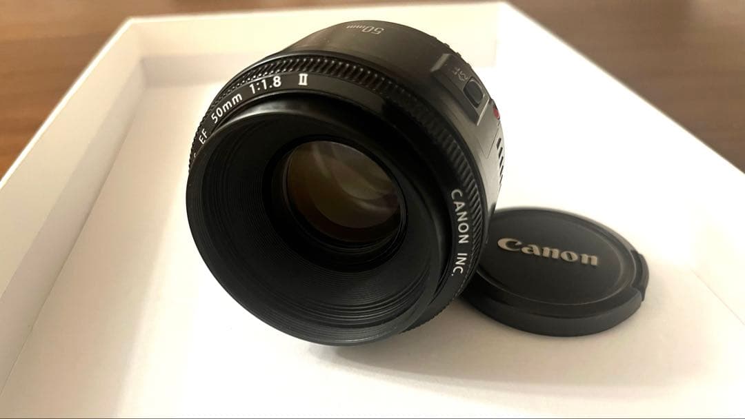 Canon EF 50mm f/1.8 レンズ