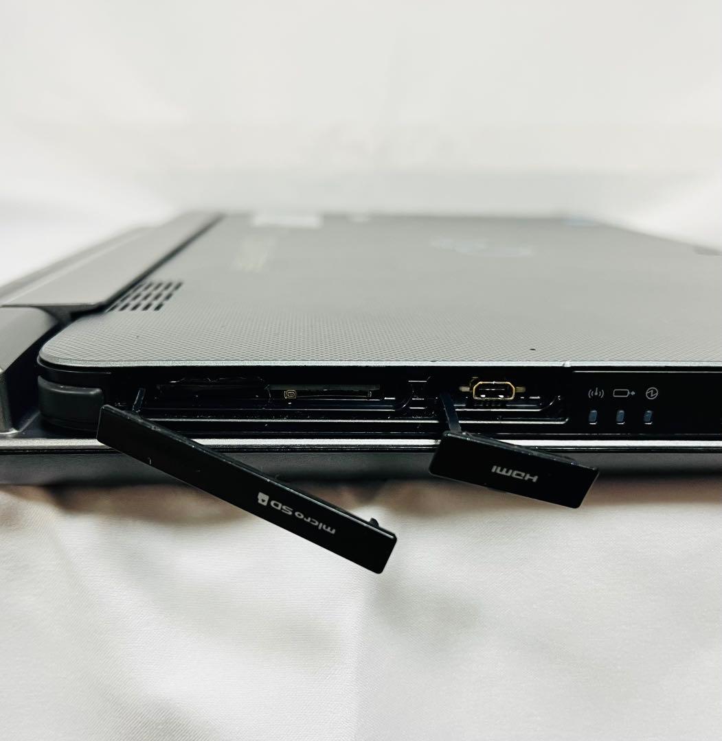 富士通ARROWS Tab Q775/Kフルセット キーボード＋拡張クレードル