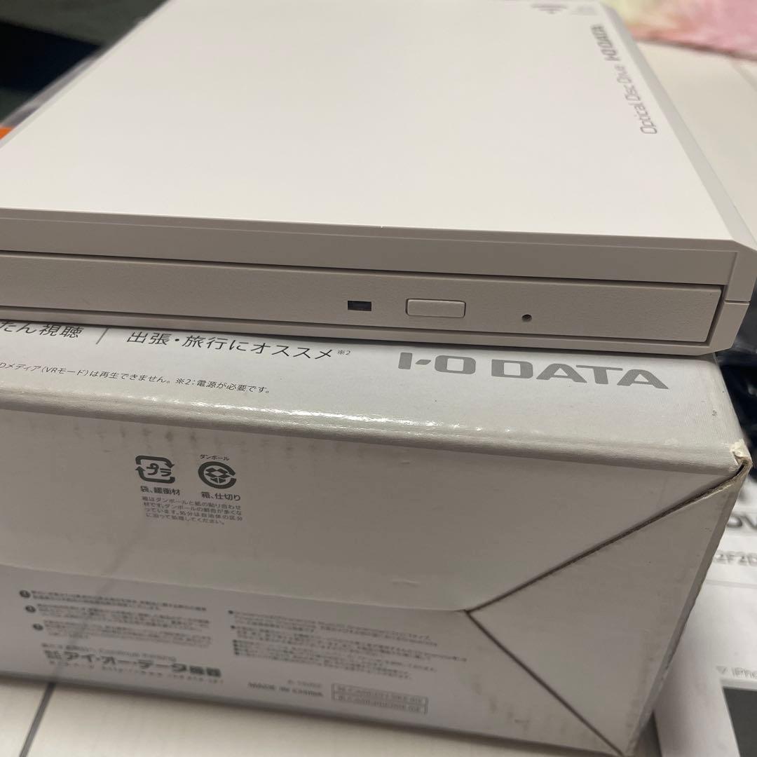 I-O DATA CD/DVDドライブ Wi-Fi接続可能