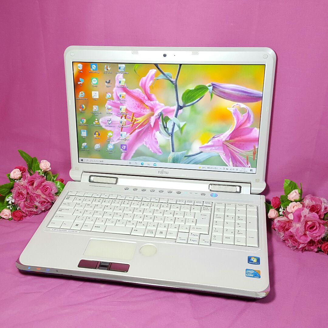 花♢ブルーレイ♢新WIN10♢大容量750G♢CORE-I5♢WEBカメラ