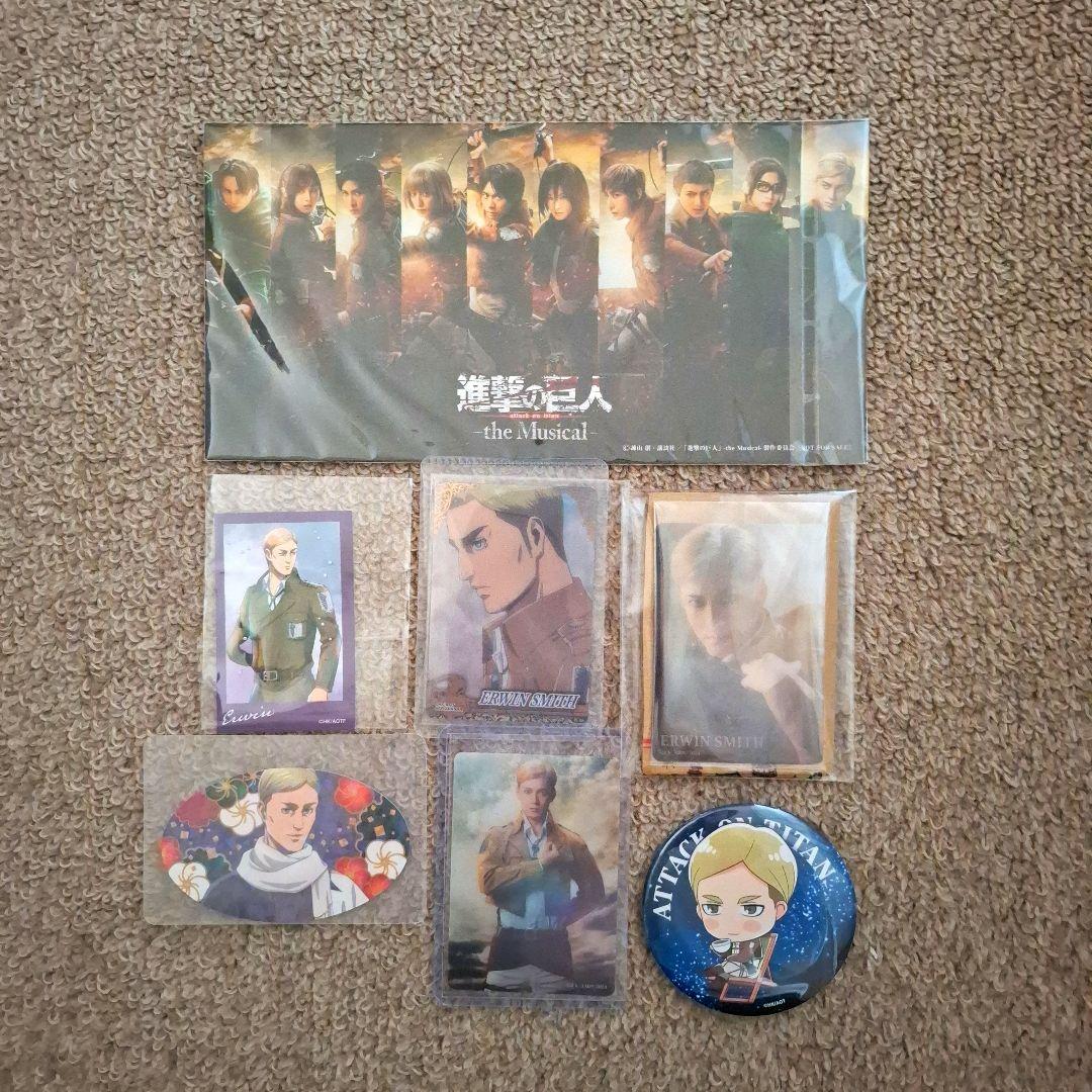 進撃の巨人 エルヴィン・スミス グッズセット