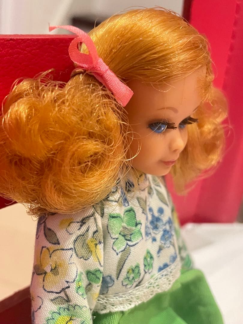 ビンテージ ツインテールリビングスキッパー 可動式ドール　マテル skipper
