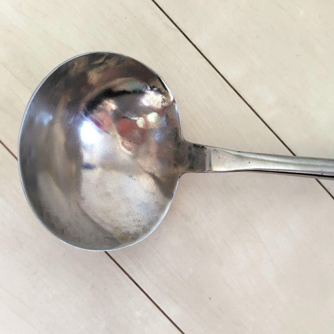 アルミ製 両手鍋(27cm)とお玉のセット 業務用