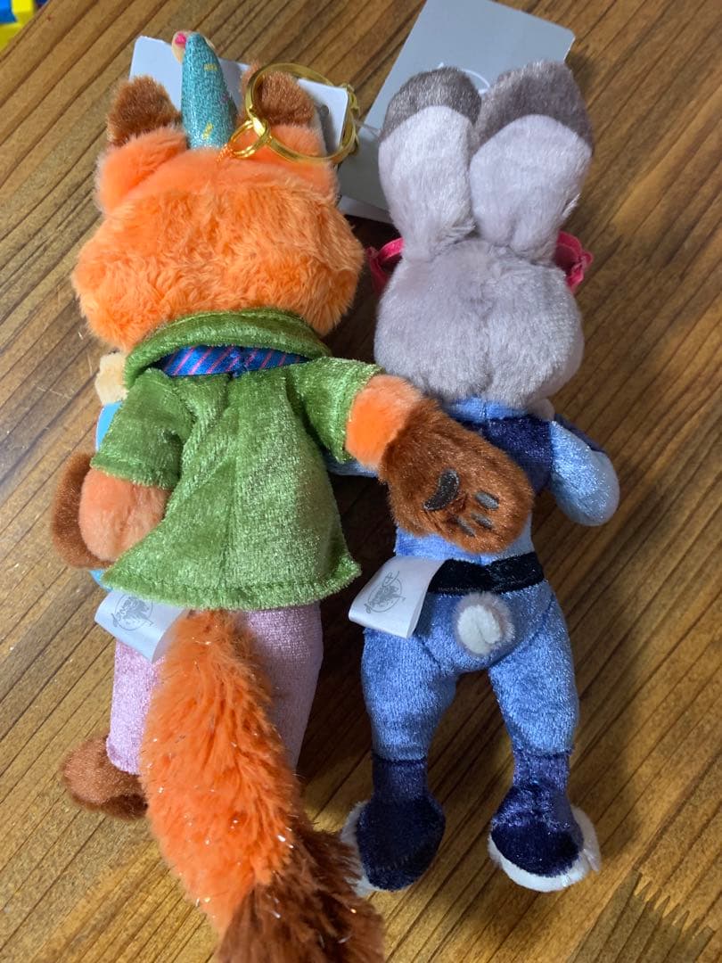 ズートピア10周年　ニック　ジュディ　キーチェーン