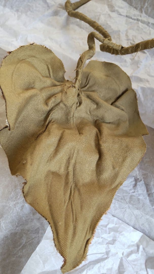 古布 カラスウリ 烏瓜 飾り ハンドメイド パッチワーク 縮緬 襤褸 手作り