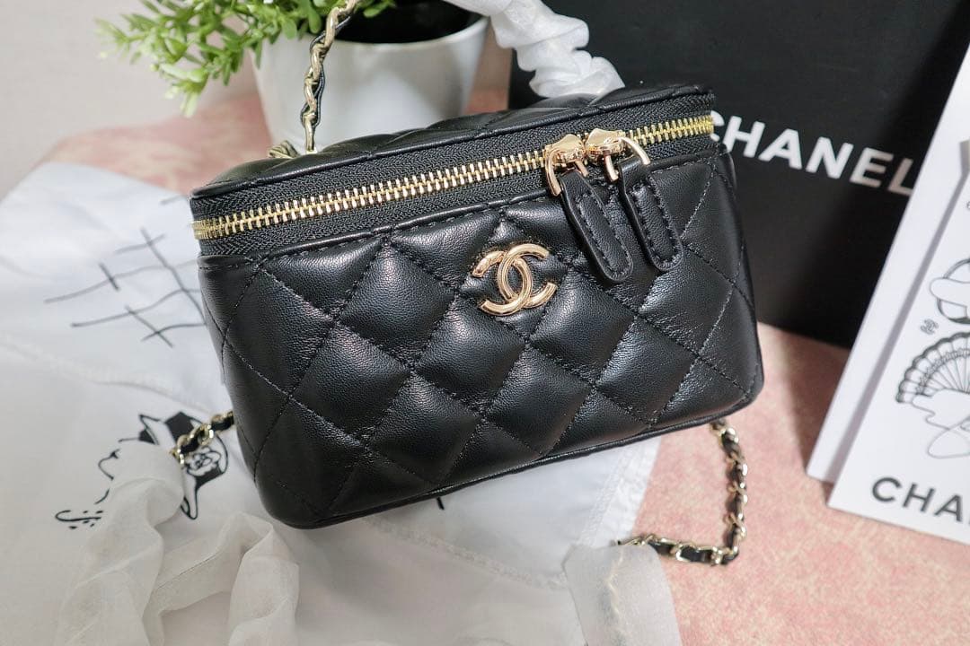 ハンドル付き ヴァニティケース ショルダーバッグ・ノベルティ・新品未使用