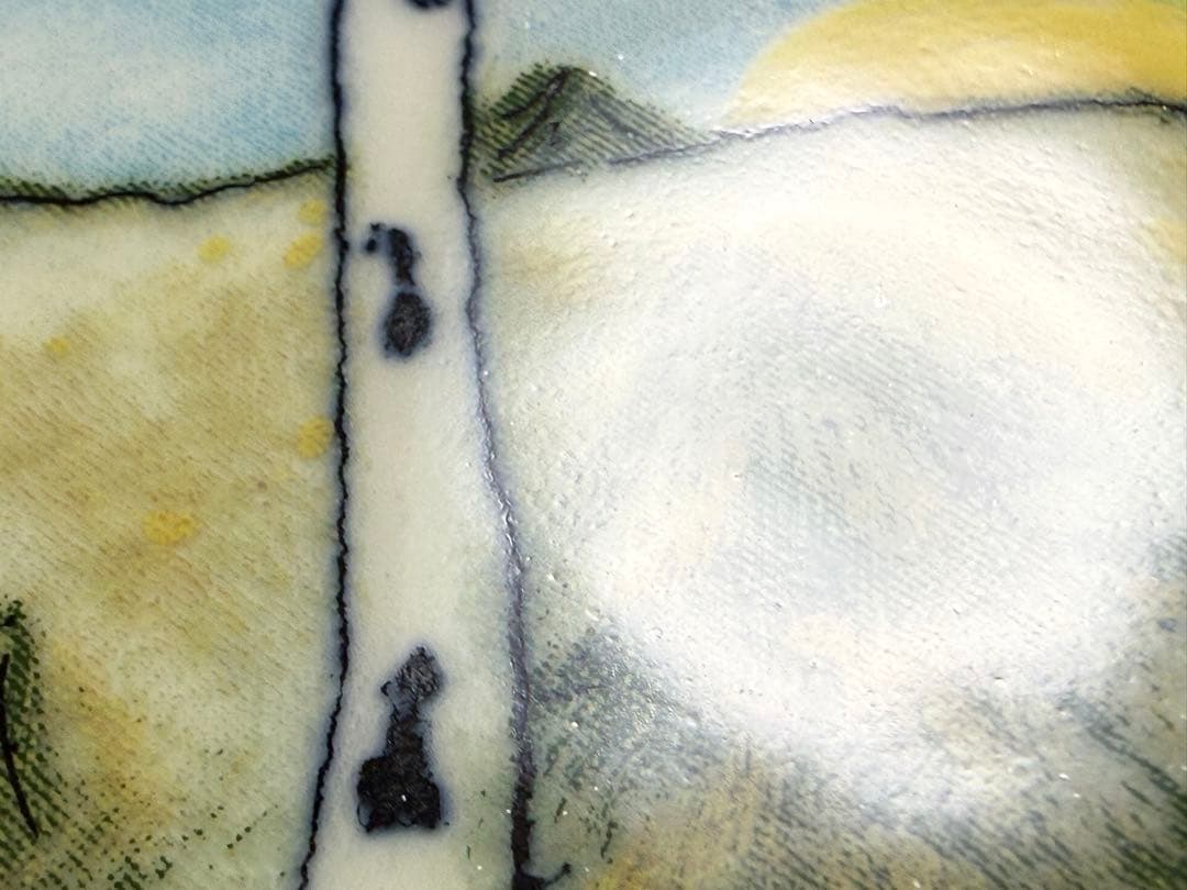 春の目覚め 1999年 アラビア ヘルヤ 陶板画 Arabia