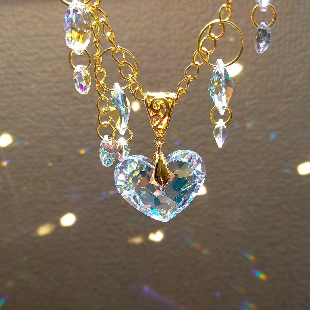 サンキャッチャー♡ハンドメイド「オールスワロ✧︎オーロラ」