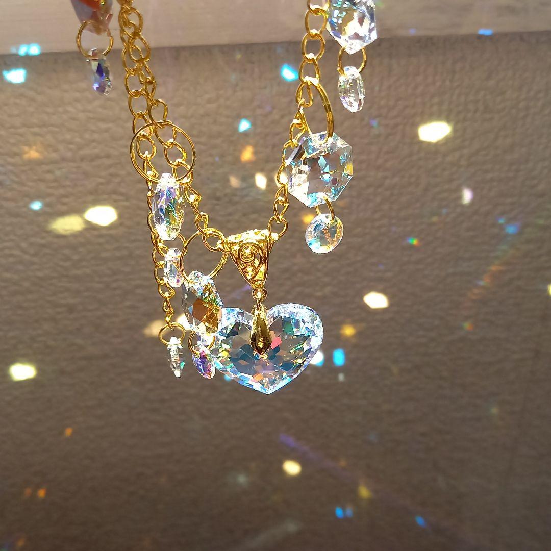 サンキャッチャー♡ハンドメイド「オールスワロ✧︎オーロラ」