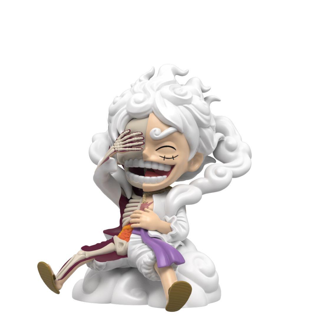 ワンピース　ルフィギア5 アニメ　半解剖　ウォンテッド　フィギュア　アートトイ